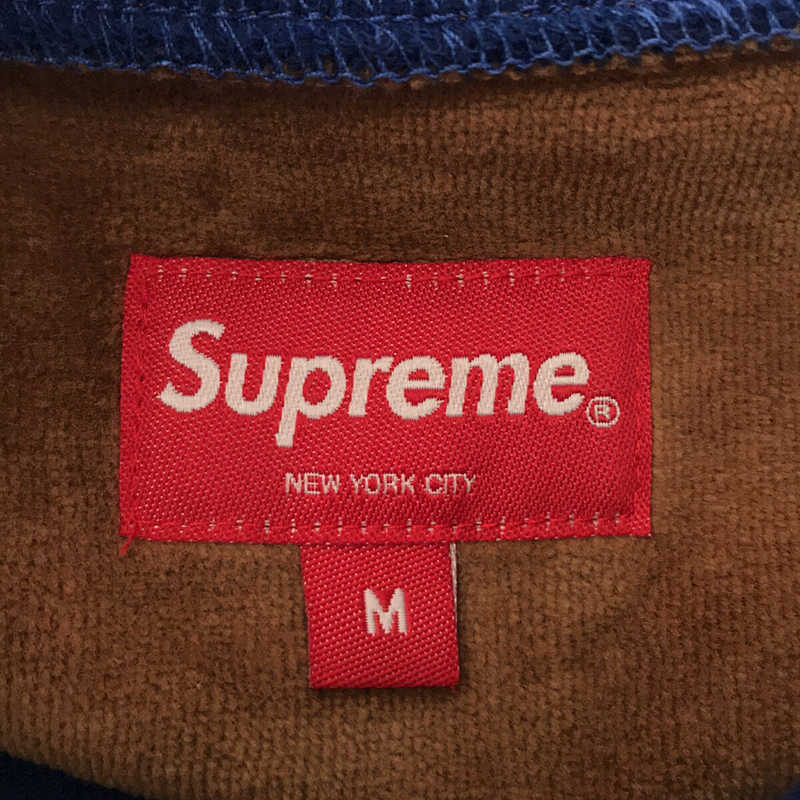 SUPREME / シュプリーム | 2022AW Paneled Velour L/S Polo パネル