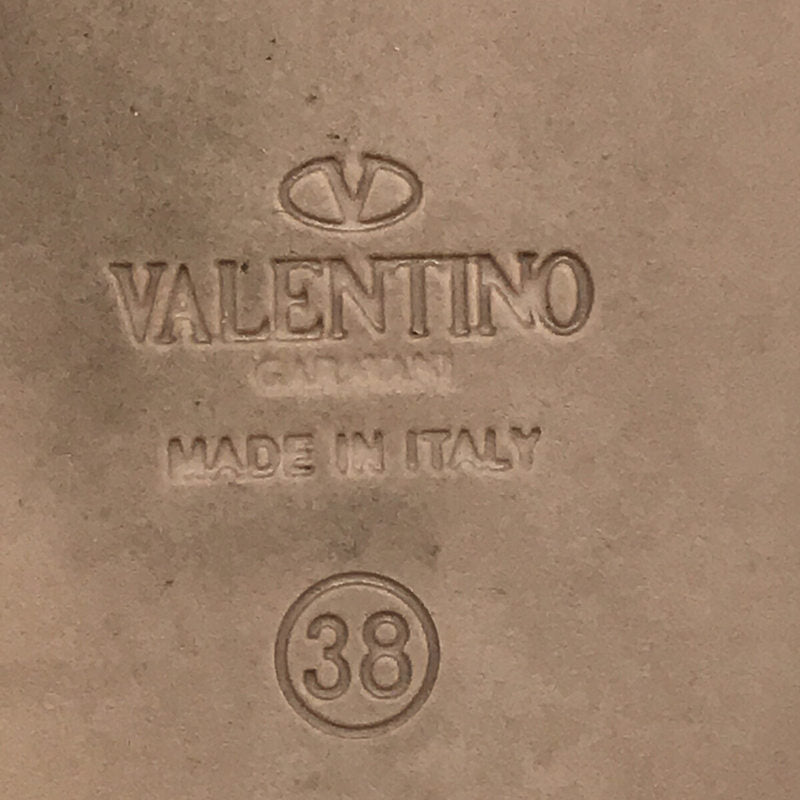 VALENTINO GARAVANI / ヴァレンティノガラヴァーニ | フラワーレース刺繍 エスパドリーユ フラット スリッポン シューズ 箱有 |  38 |