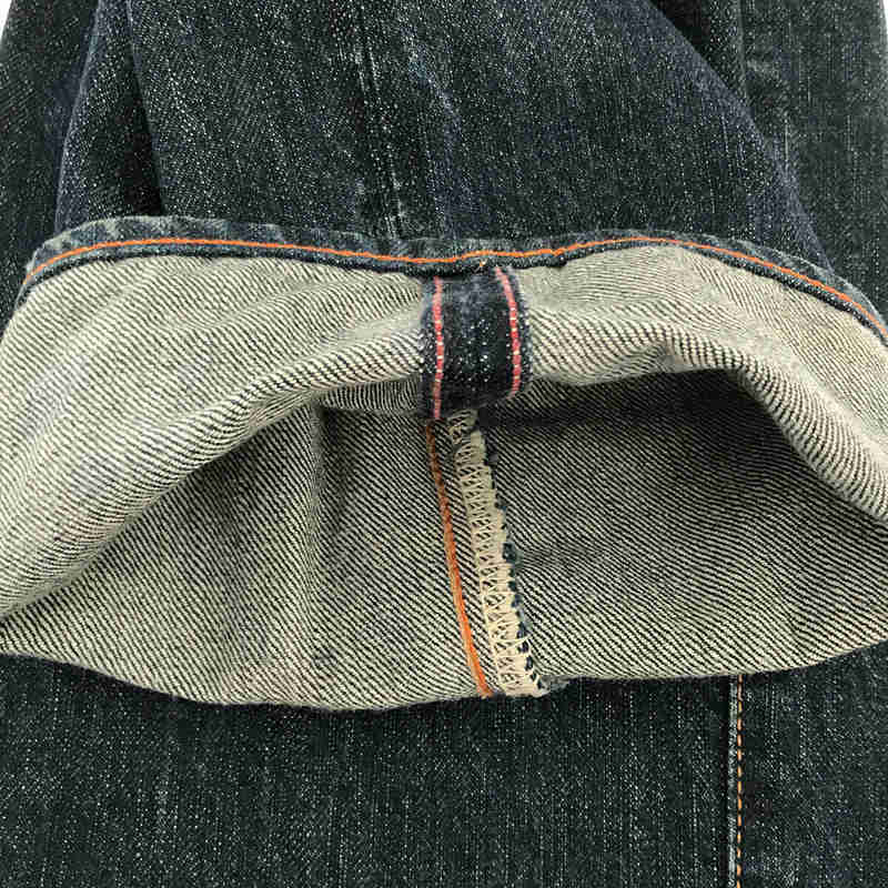 45rpm / Forty-Five R.P.M. | Sorahiko Cotton Selvedge Dark Blue Hidden Rivet 5P Denim Pants | Size 30 | Indigo | Men's