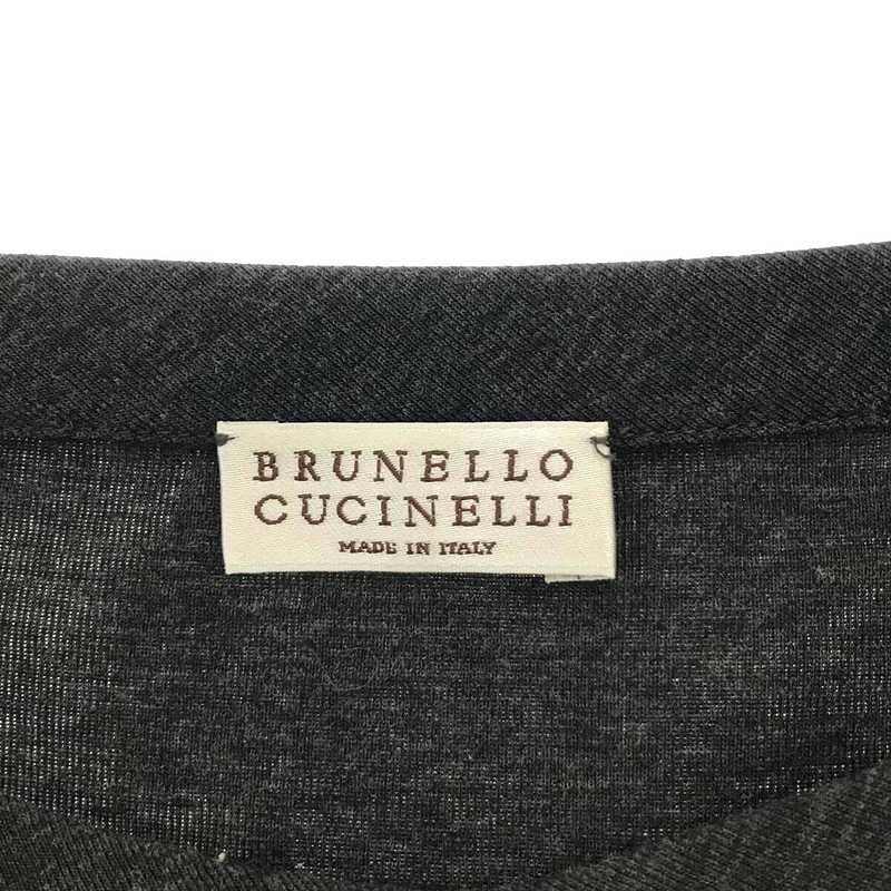 BRUNELLO CUCINELLI / ブルネロクチネリ | コットン ノースリーブ ミニ