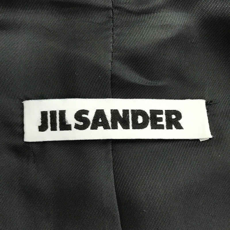 JIL SANDER / ジルサンダー | ウール シングル チェスター コート | 34 | ネイビー | レディース