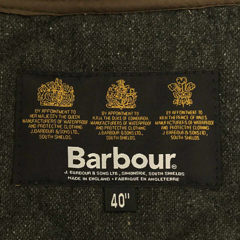 Barbour / バブアー | ウール 裏地 チェック キルティング ジャケット