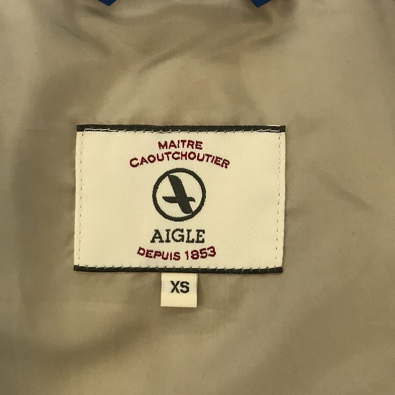 AIGLE / エーグル | フルジップ フリース ベスト | XS | アイボリー