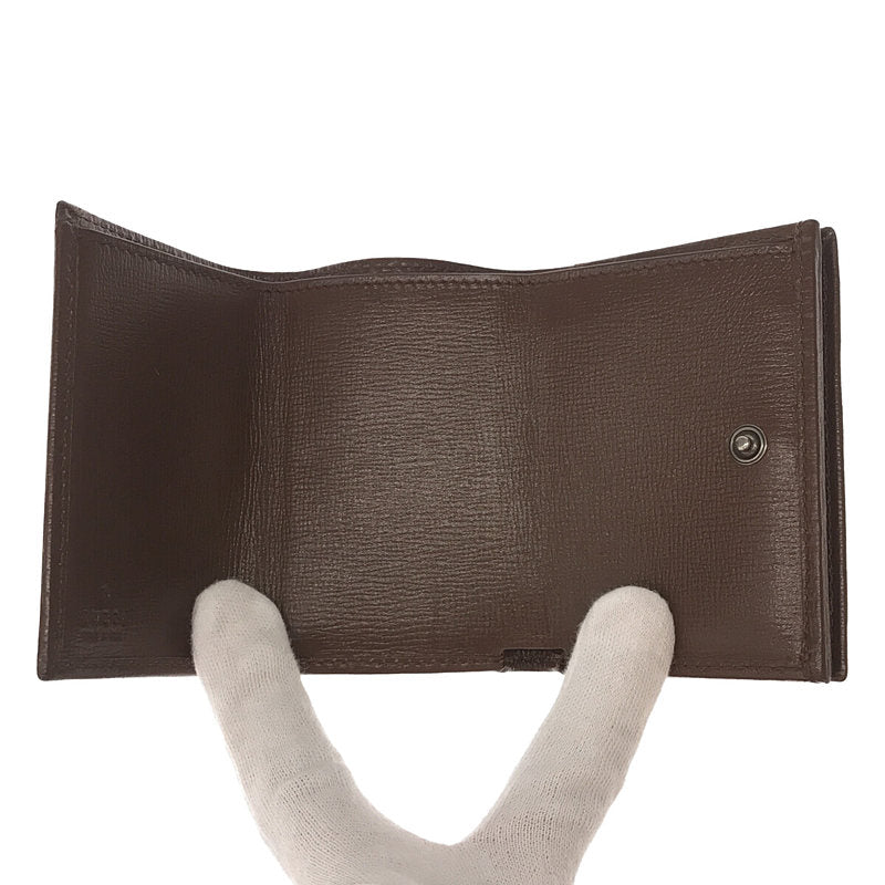 GUCCI / グッチ | 681708 × BALENCIAGA バレンシアガ ザ ハッカー プロジェクト ネオ クラシック コンパクト ウォレット 三つ折り財布 箱・保存袋付き |