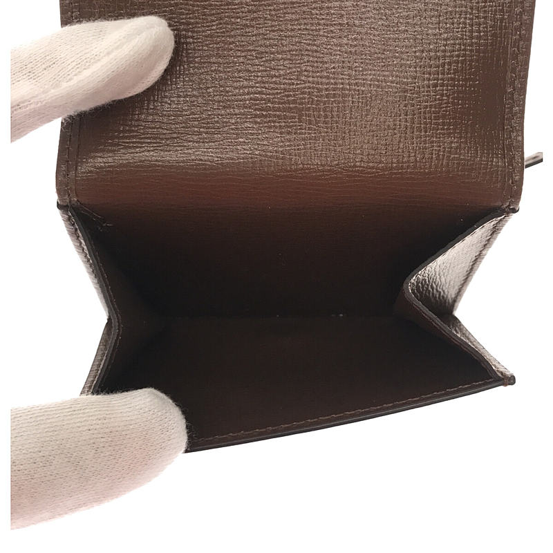 GUCCI / グッチ | 681708 × BALENCIAGA バレンシアガ ザ ハッカー プロジェクト ネオ クラシック コンパクト ウォレット 三つ折り財布 箱・保存袋付き |
