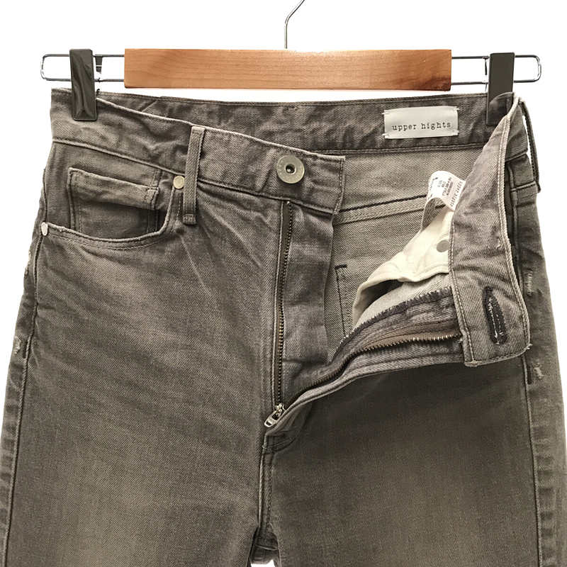 【美品】  upper hights / アッパーハイツ | STELLA デニムパンツ | 23 | グレー | レディース