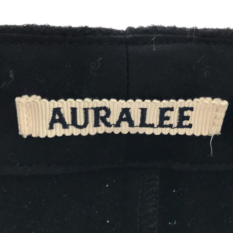 AURALEE / オーラリー | 2021AW | WOOL LING YARN MILLED JERSEY PANTS