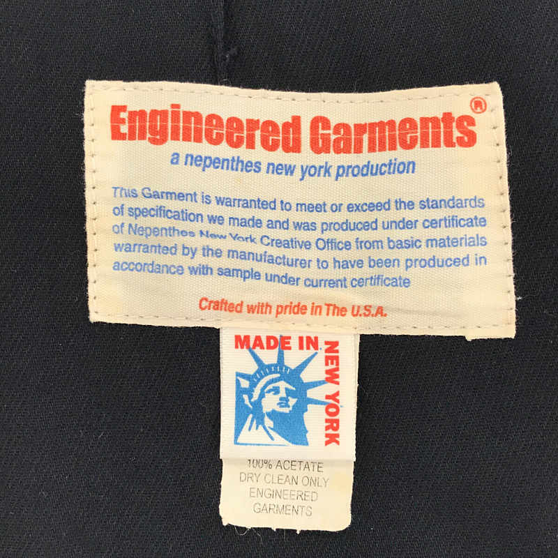 Engineered Garments / エンジニアドガーメンツ | ダークネイビー | ウール 3Bジャケット | P | レディース