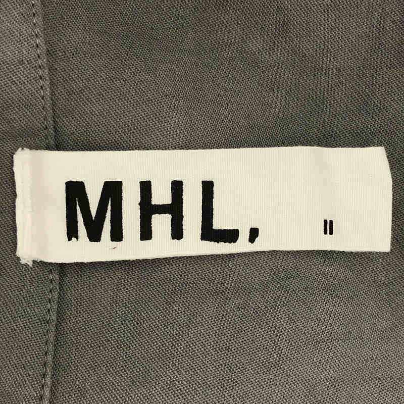 MHL. / エムエイチエルマーガレットハウエル | コットン リネン シャツ コート ワンピース | 2 |