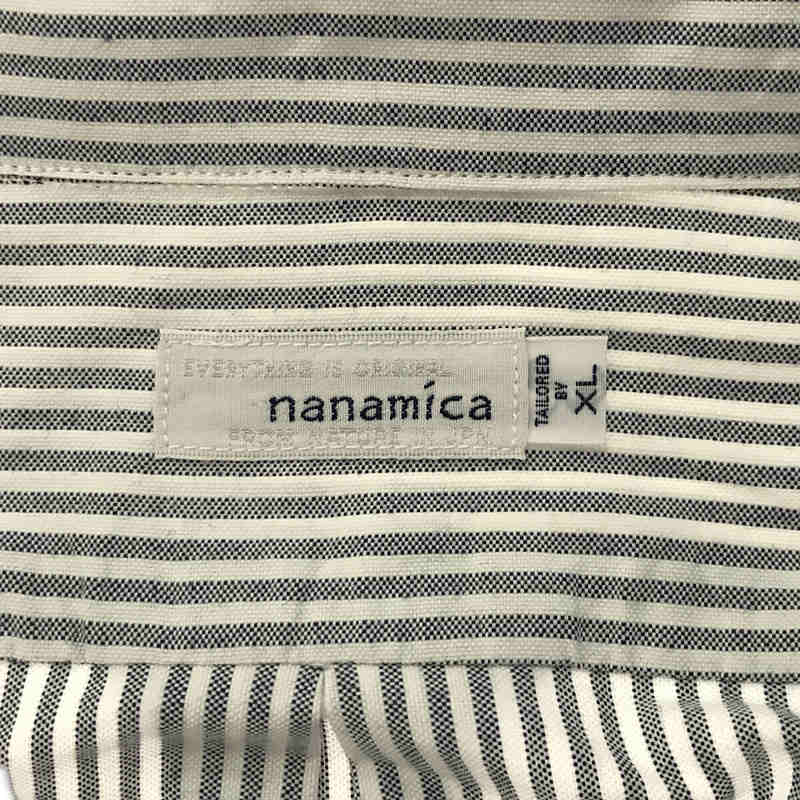 nanamica / ナナミカ | Button Down Stripe Wind Shirt ボタンダウン