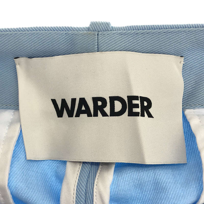 WARDER / ワーダー | コットン ポリエステル ドリル ショートパンツ 
