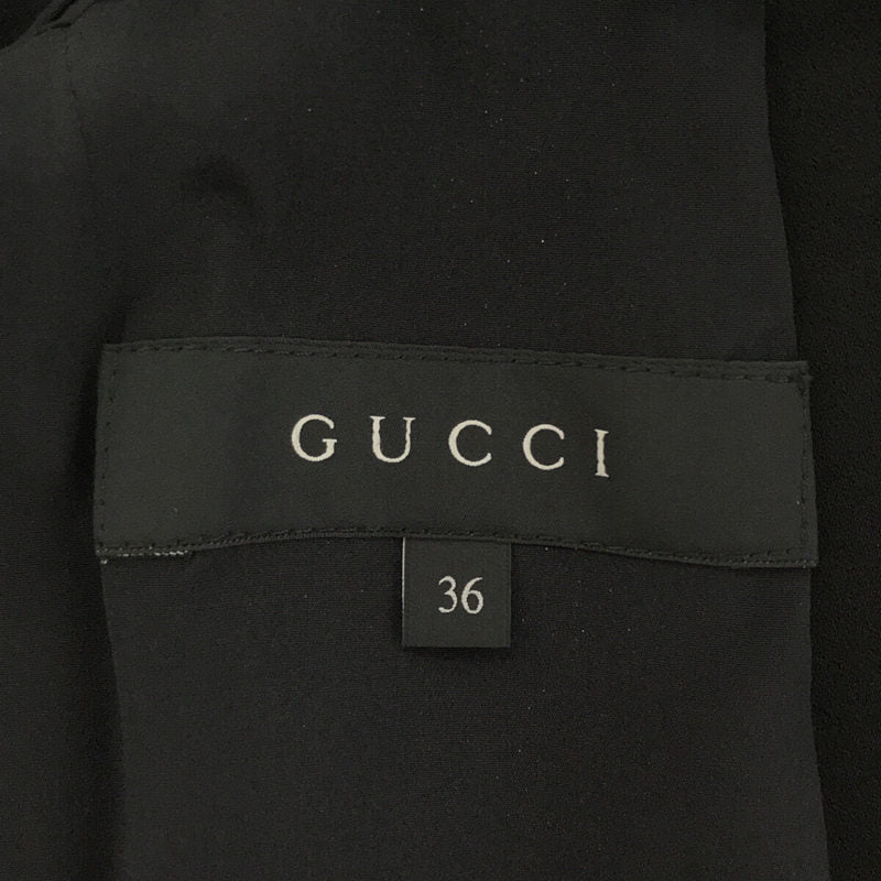 美品】 GUCCI / グッチ | スタンドカラー デザイン ジャケット | 36