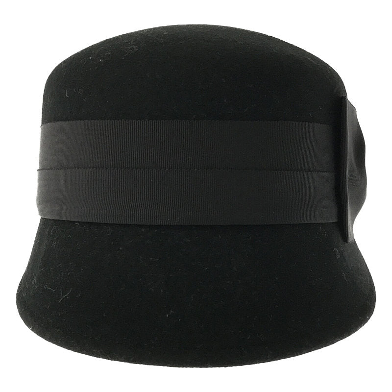 CA4A / カシラ | HUMBERT ウール リボン キャスケット 帽子 | F | – KLD