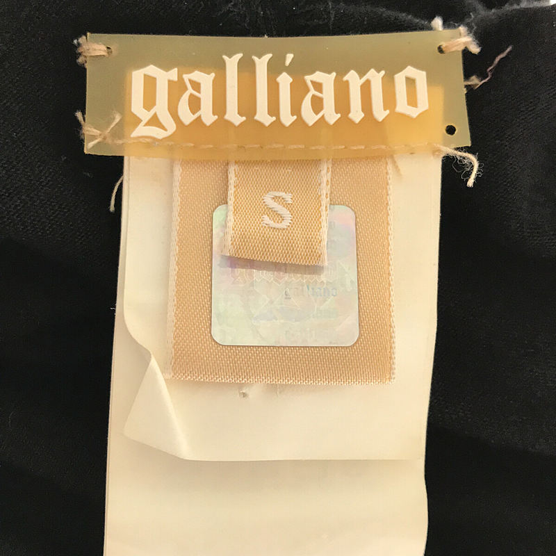 John Galliano / ジョンガリアーノ | フラワー コサージュ 装飾 ロゴ