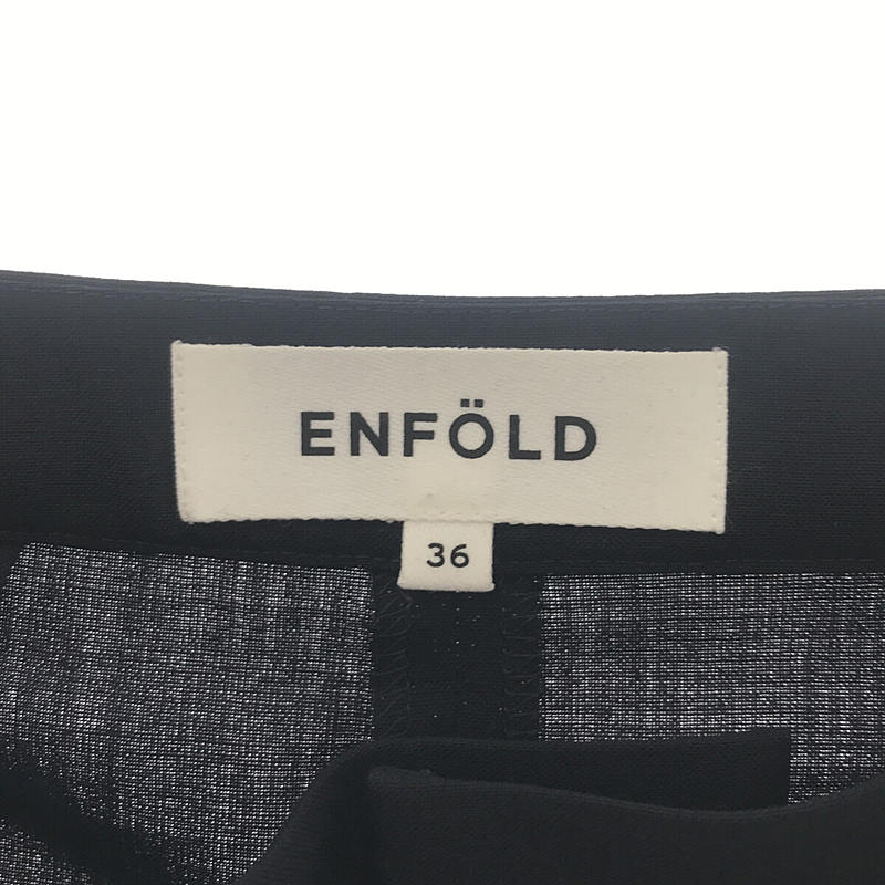 ENFOLD / エンフォルド | ハイツイストウール アウトポケット