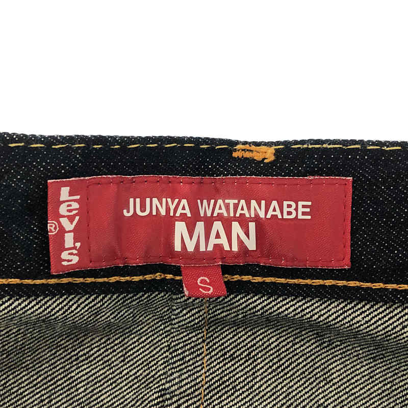 JUNYA WATANABE MAN / ジュンヤワタナベマン | Levi's Wネーム - Jean-Michel Basquiat デニムパンツ  | S / W35 L27 | インディゴ | メンズ