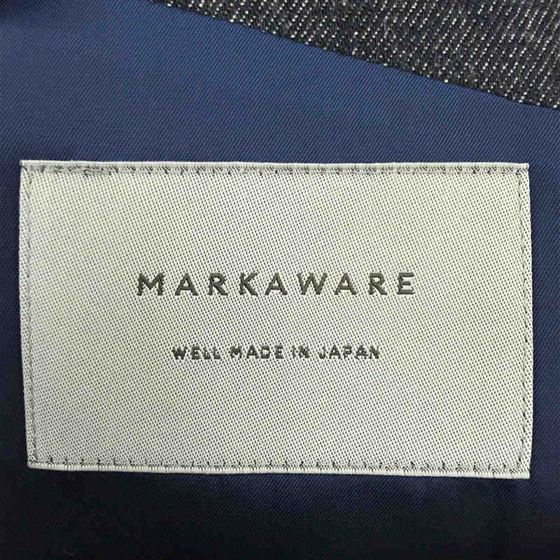 MARKAWARE / マーカウェア | MINIMALIST COAT WOOL CAMEL DENIM ミニマ