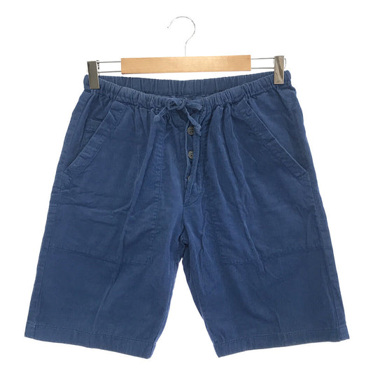 grown in the sun | Cotton Corduroy Short Easy Pants Shorts | 0 | Blue | Men's