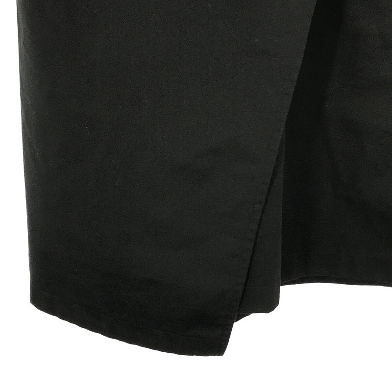 foufou / foufou | high waist wrap skirt | 0 | Black | Women's