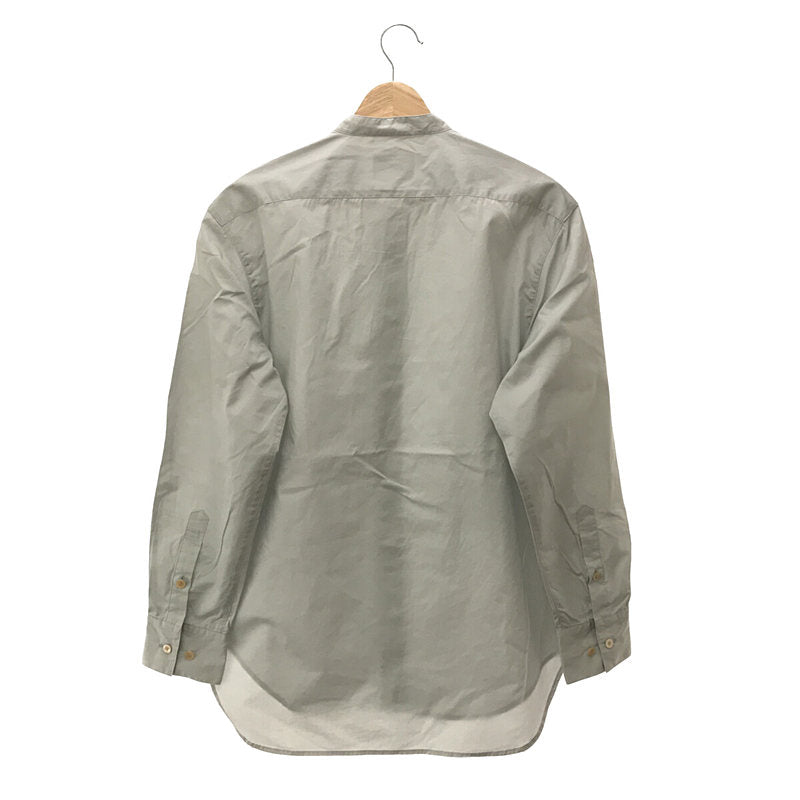 foufou fly front stand collar shirts