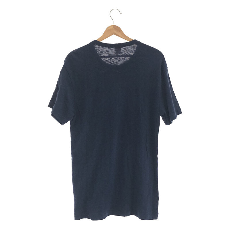 TODD SNYDER / トッドスナイダー | × CHAMPION プリント Tシャツ | M | ネイビー | メンズ