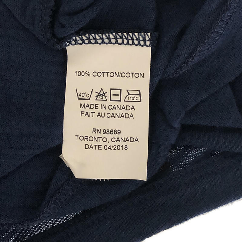 TODD SNYDER / トッドスナイダー | × CHAMPION プリント Tシャツ | M | ネイビー | メンズ