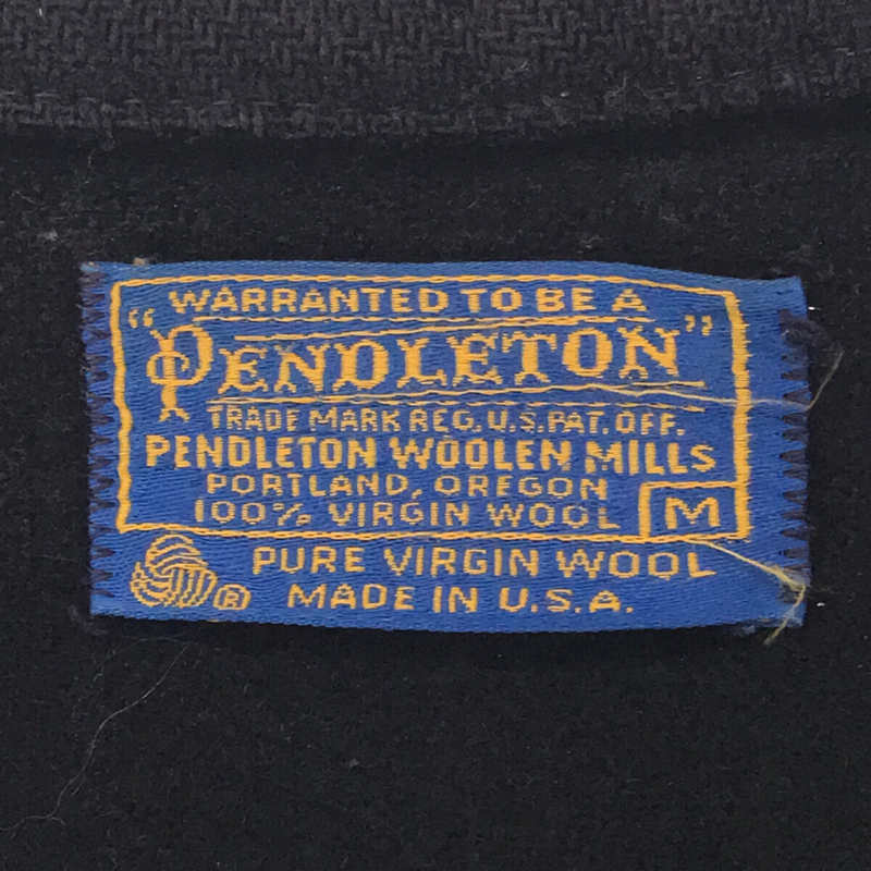 PENDLETON / ペンドルトン | 1970s | 70s VINTAGE ヴィンテージ USA製 ウールCPO シャツ ジャケット | M |