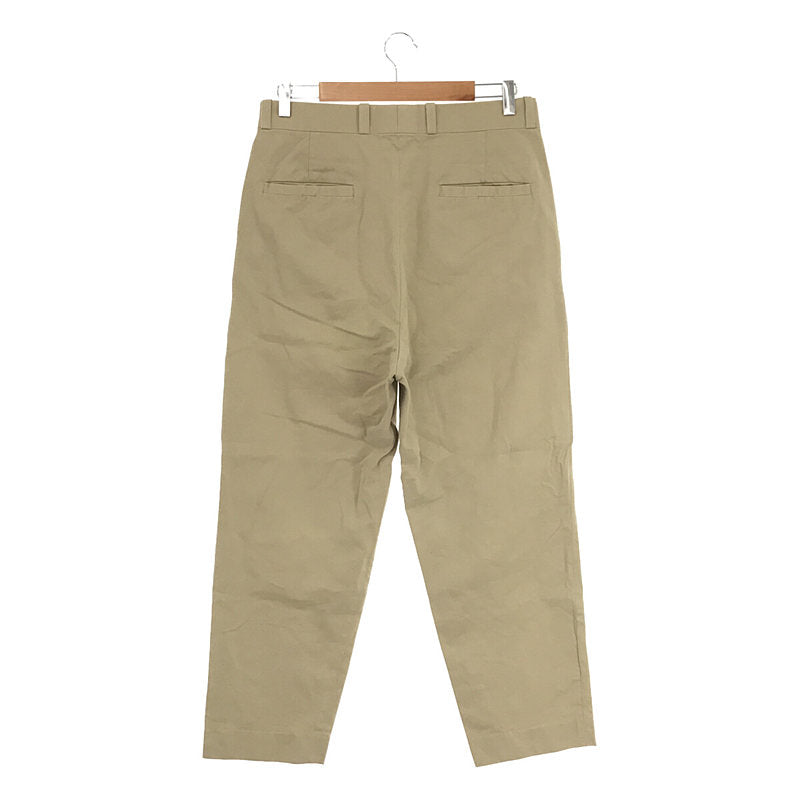 YAECA / ヤエカ | CHINO CLOTH PANTS TAC TAPERD コットン チノ タック 