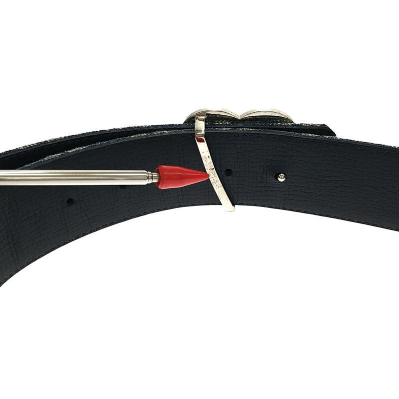 Louis Vuitton / ルイヴィトン | × Nigo Denim 40mm Reversible Belt ベルト | 110cm |