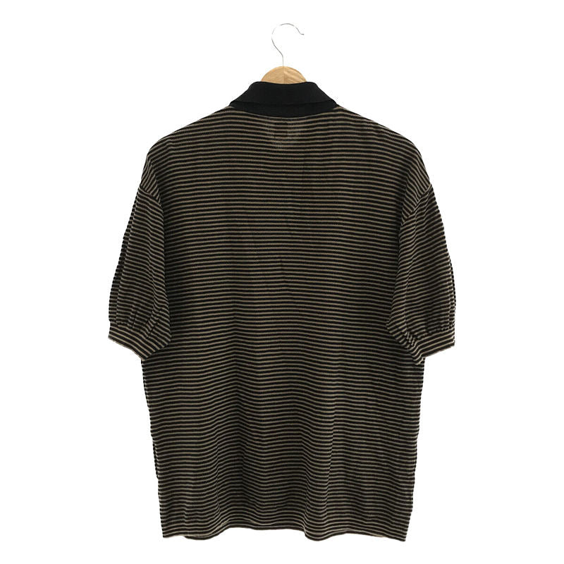 Kaptain Sunshine / キャプテンサンシャイン | Polo Collar Knit Shirt