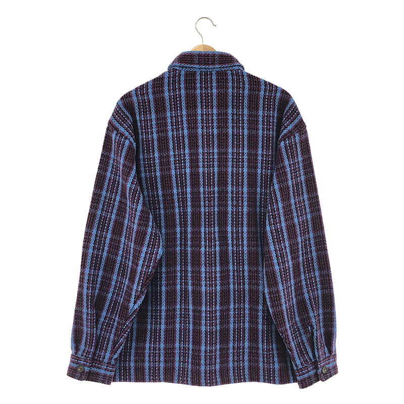 【美品】 SUPREME / シュプリーム | Heavy Flannel Shirt / ヘビーフランネルシャツ | L | パープル | メンズ