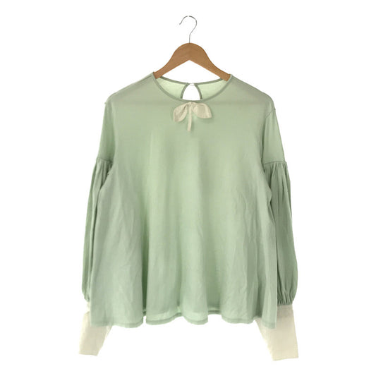 madder madder / Madamada | mint T-blouse | Mint Water | Women's