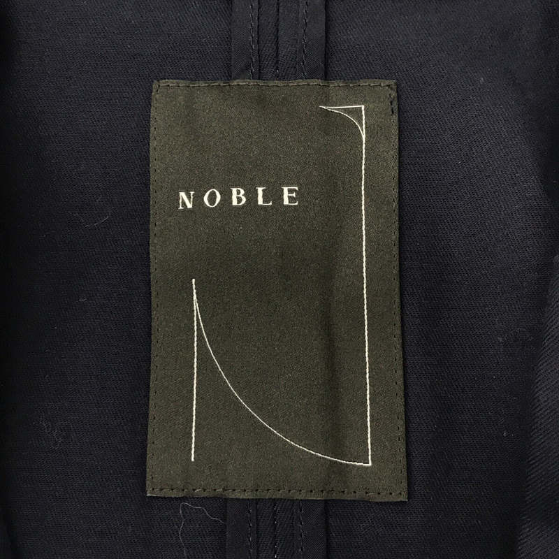 NOBLE / ノーブル | フロントスナップ ベルト付き トレンチコート | 38