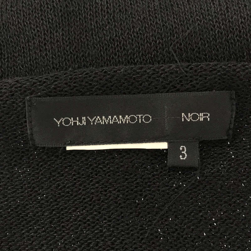 YOHJI YAMAMOTO +NOIR / ヨウジヤマモトプリュスノアール | クルー