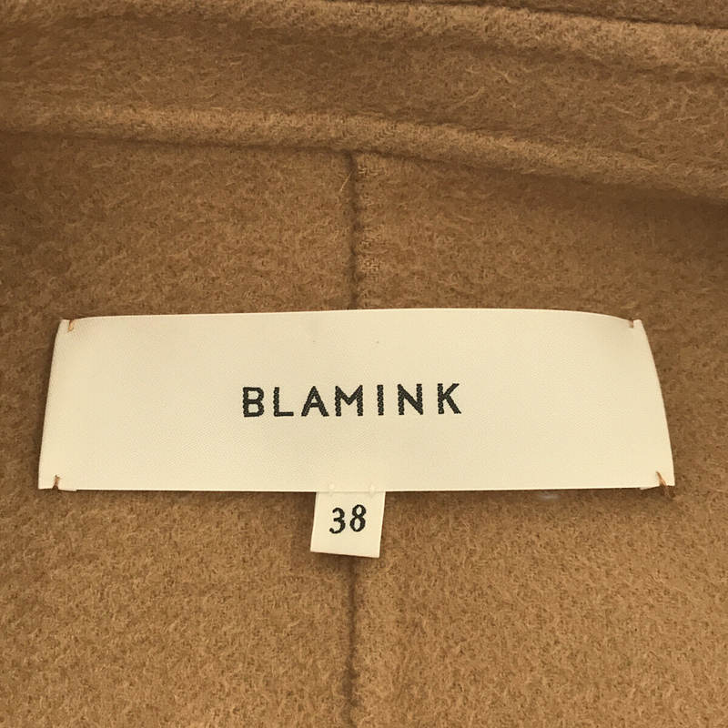 美品】 BLAMINK / ブラミンク | カシミヤウール ロングコート ベルト ...