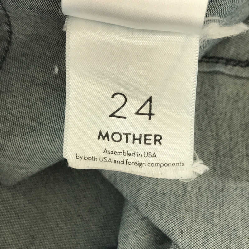 MOTHER / マザー | THE WIDELEG GREASER 濃紺 デニム ブーツカット 