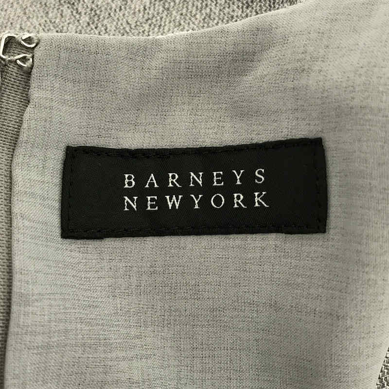 BARNEYS NEWYORK / バーニーズニューヨーク | Vネック ジャンパー スカート ワンピース | 40 |