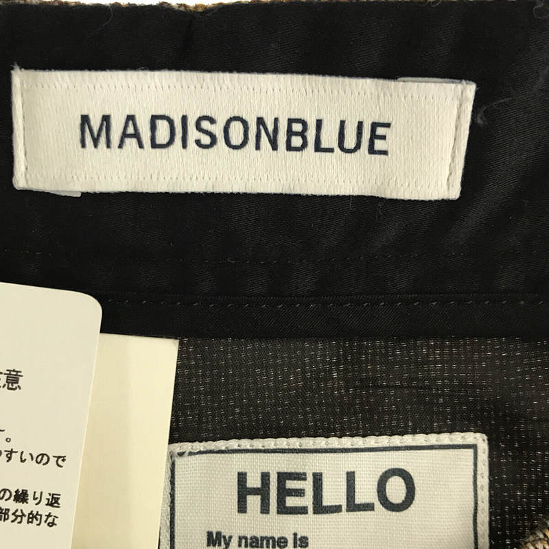 MADISON BLUE / マディソンブルー | IENA 取扱い WOOLLINEN MI-MOLLET フレアスカート | 0 |