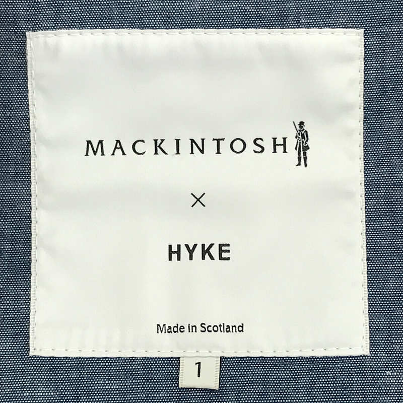 HYKE / ハイク | タグ付き × MACKINTOSH / マッキントッシュ コラボ