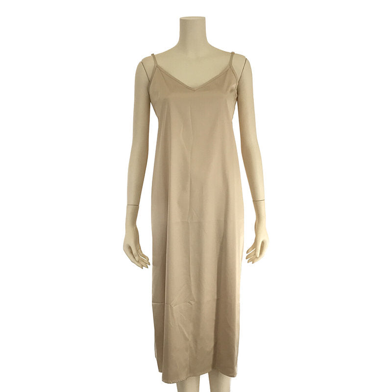 [Good Condition] AMERI | LONG VEST SET SHEER DRESS with belt and petticoat dress | S | Gordo | Women's