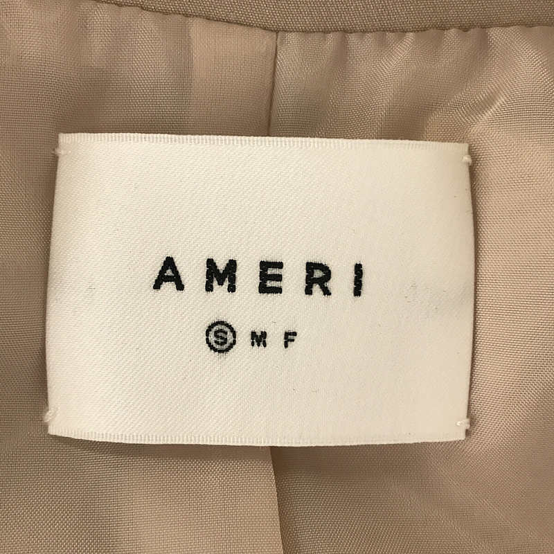 [狀況良好] AMERI |長背心套裝透視連身裙（配腰帶和襯裙）| S |戈爾道 |女性的