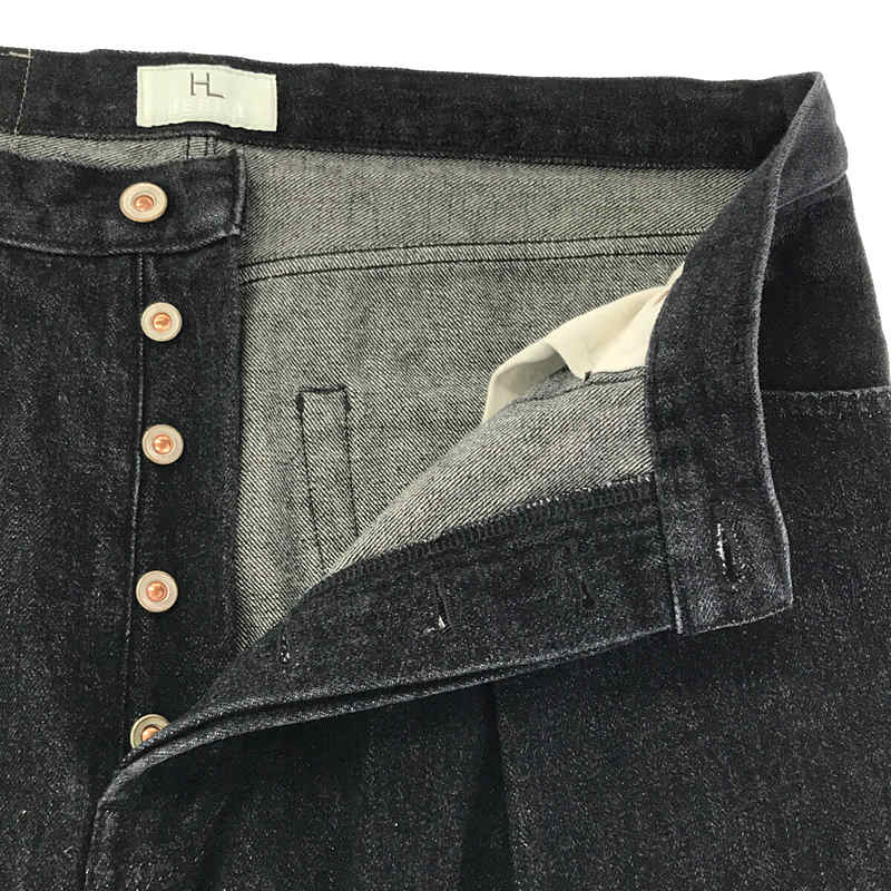 HERILL / ヘリル | HL Black Denim 4PK Tack Pants デニムパンツ | 3