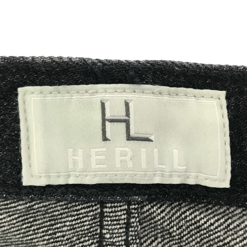 HERILL / ヘリル | HL Black Denim 4PK Tack Pants デニムパンツ | 3