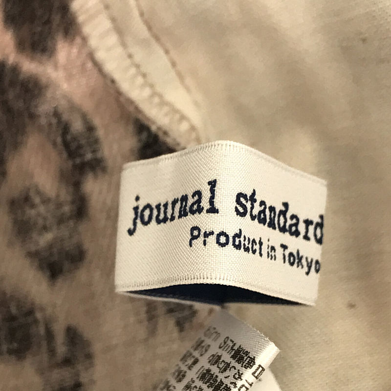 journal standard luxe / ジャーナルスタンダードラックス | 2022SS | レオパリネン キャミサロペ | F |