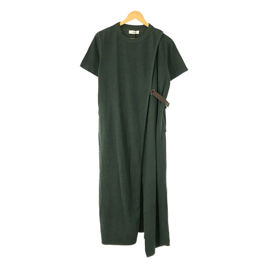 unfil / アンフィル | 2020AW | vintage cotton-pile belted T-shirt dress ヴィンテージコットン-パイルTシャツドレス ワンピース | 0 |