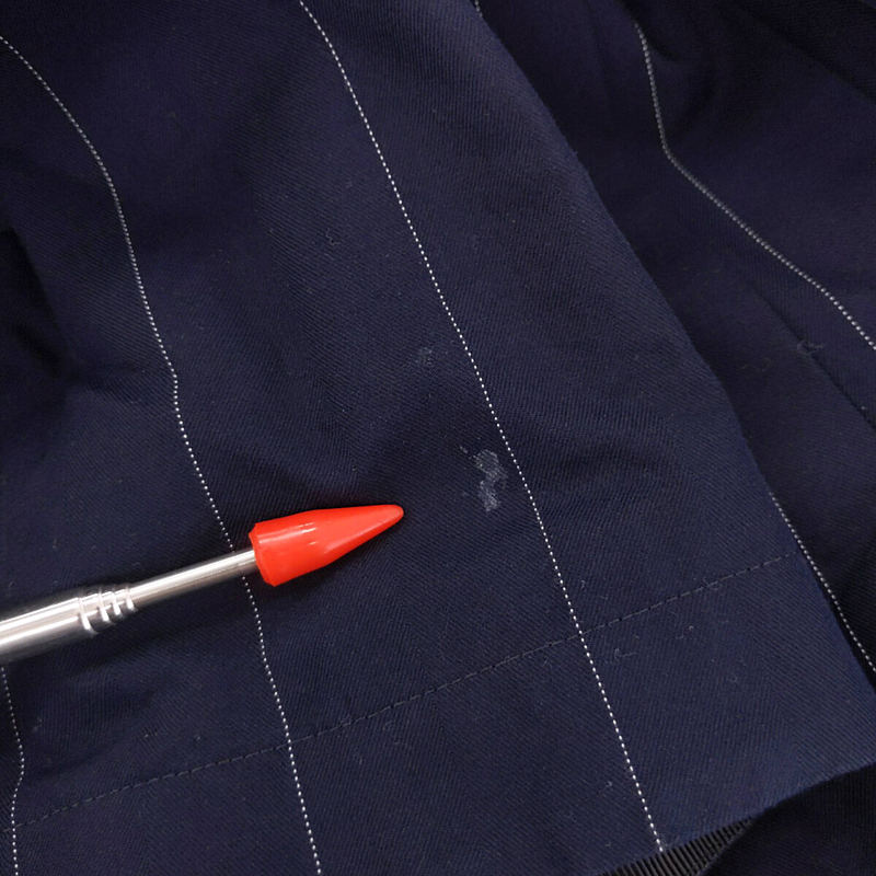 【人気】SACAI サカイ　ドッキング　異素材　ワンピース　シャツ　ニット　濃紺