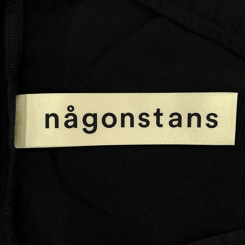 nagonstans / ナゴンスタンス | ナイロン アシンメトリー スリーブレス
