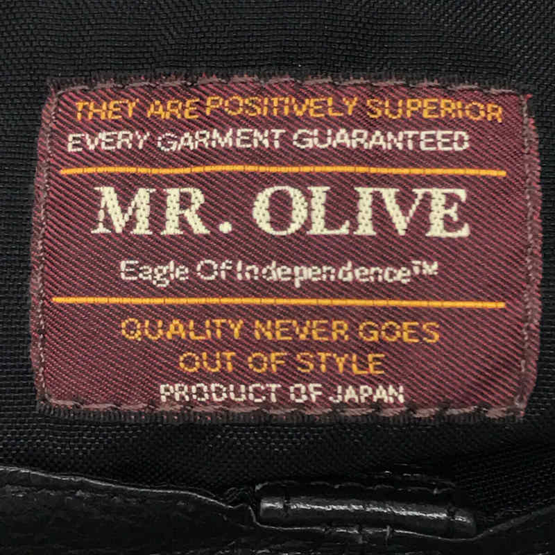 MR.OLIVE / ミスターオリーブ | ワンショルダー レザー バッグ | ー