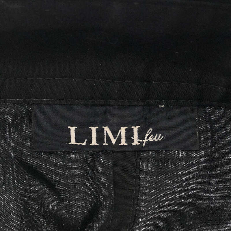 LIMI feu / リミフゥ   変形 ポンチョ シャツ ワンピース   – KLD