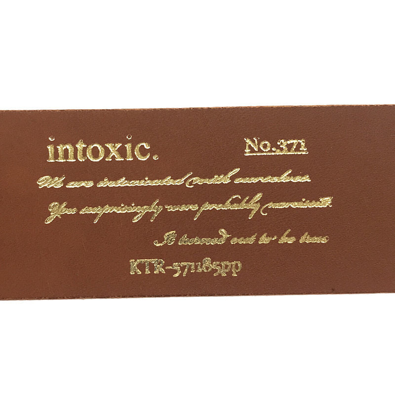 新品】 intoxic. / イントキシック | レザー キーリング キーホルダー